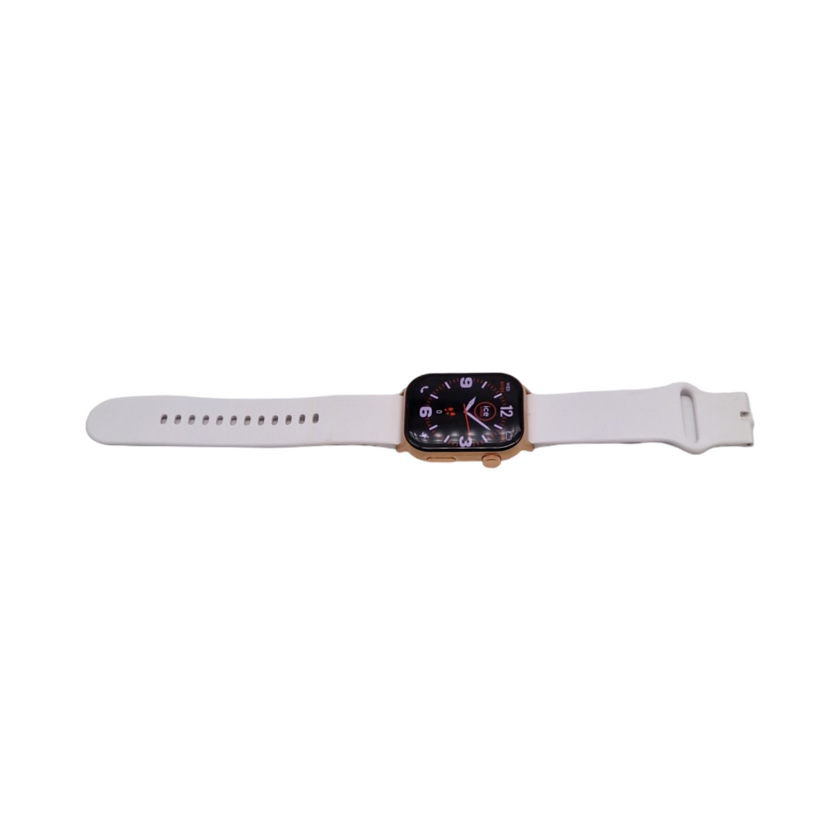 Ice-Watch ICE smart 2.0 Connected Watch rosafarben weißes Silikonarmband für Frauen 1,96 Zoll