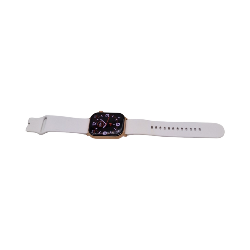Ice-Watch ICE smart 2.0 Connected Watch rosafarben weißes Silikonarmband für Frauen 1,96 Zoll