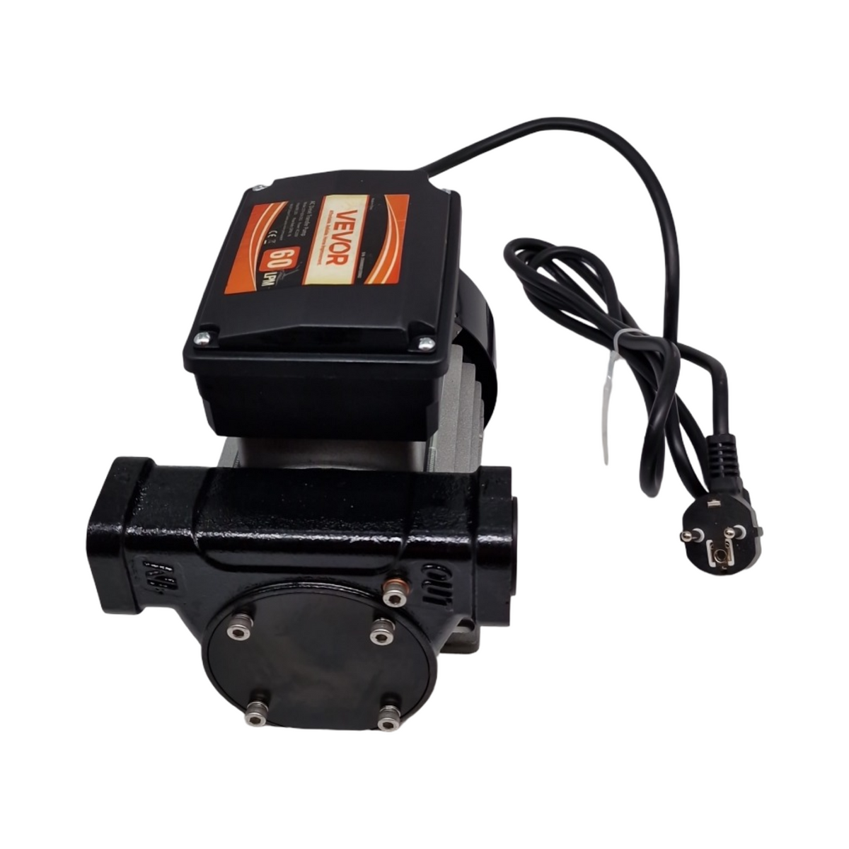 VEVOR Kraftstofftransferpumpe 230V elektrische Diesel-Transferpumpe 60L/min maximale Saughöhe 2,4m Förderhöhe 13,7m