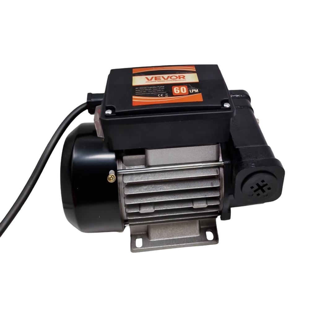 VEVOR Kraftstofftransferpumpe 230V elektrische Diesel-Transferpumpe 60L/min maximale Saughöhe 2,4m Förderhöhe 13,7m