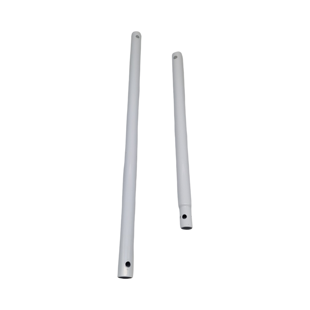 Jantex L548 Sackhalter Stahl weiß mit Fußpedal und hygienischem Deckel 880x430x330mm
