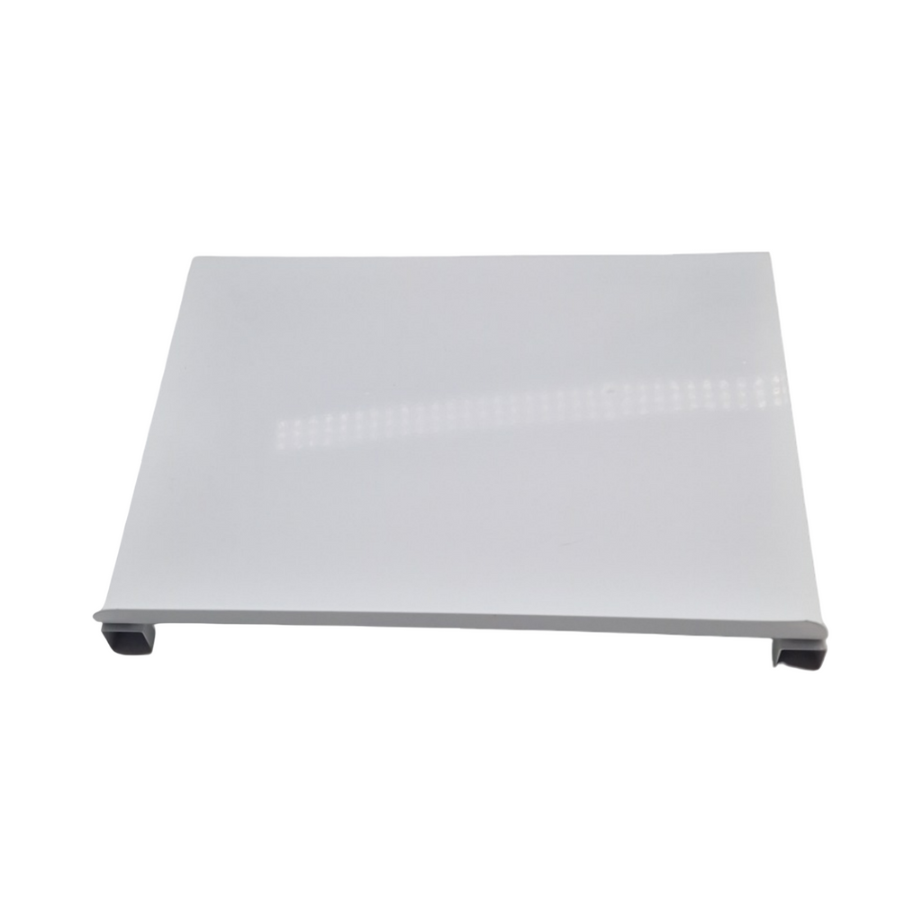 Jantex L548 Sackhalter Stahl weiß mit Fußpedal und hygienischem Deckel 880x430x330mm