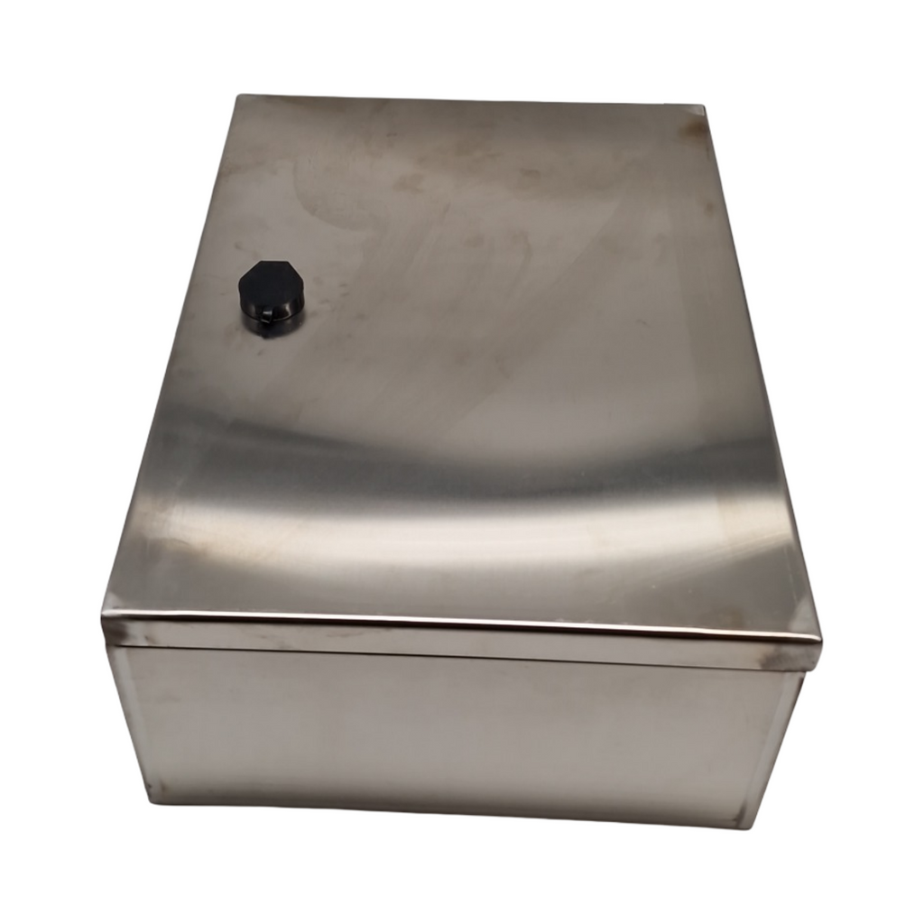 GTYORUS Edelstahl Anschlusskasten wandmontiert wasserdicht mit isolierender Montageplatte 40x30x16cm