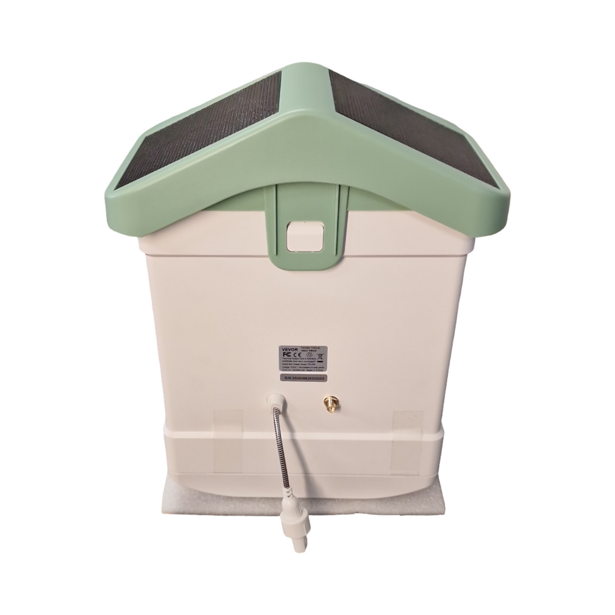 VEVOR Vogelhaus mit intelligenter 2K HD Kamera AI Vogelarten-Erkennung Solarpanels