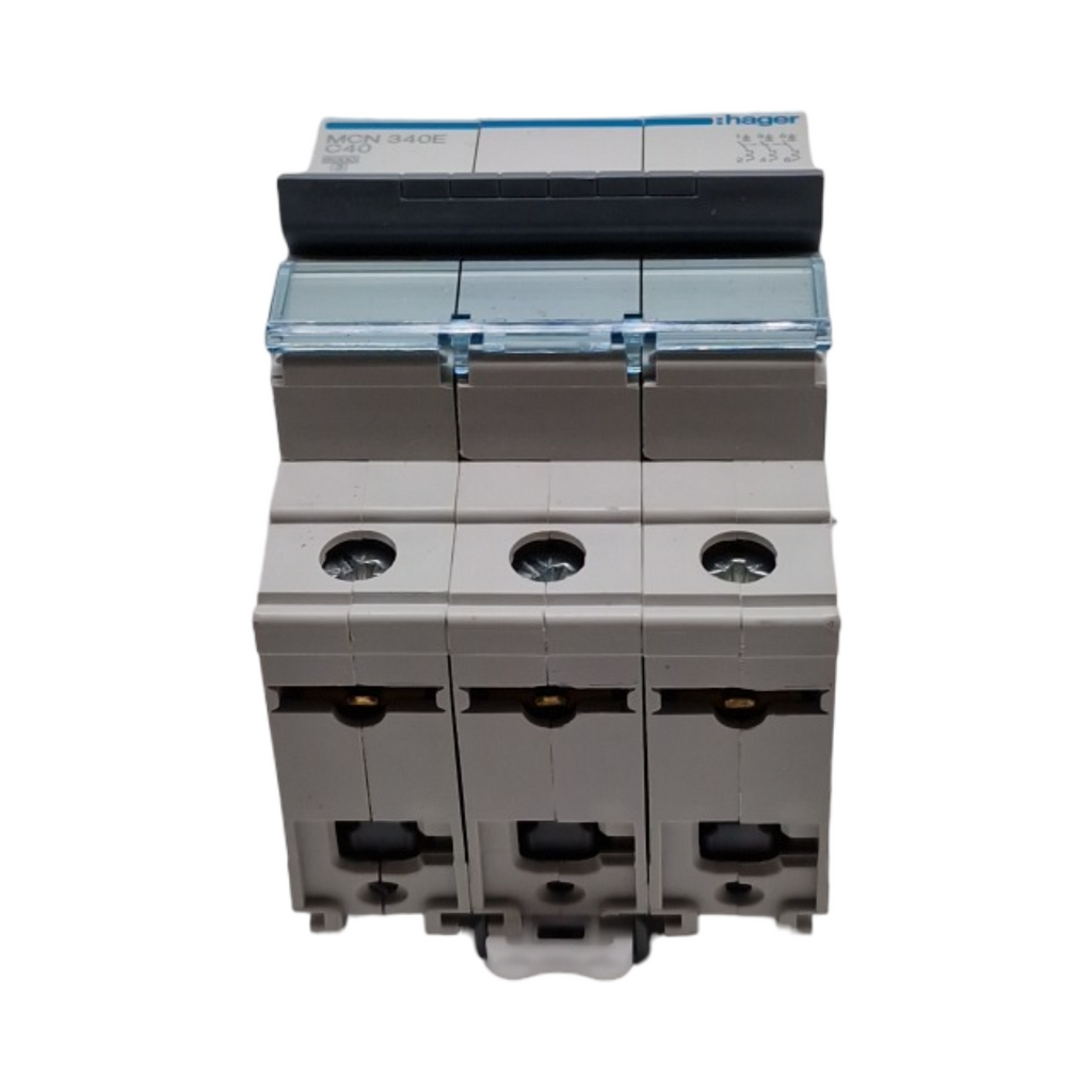 Hager MCN340E Leitungsschutzschalter 3-polig C 40A 6kA AC