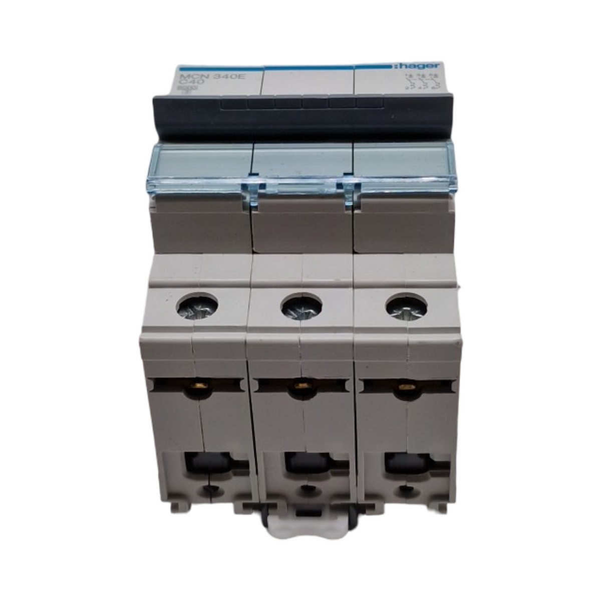 Hager MCN340E Leitungsschutzschalter 3-polig C 40A 6kA AC