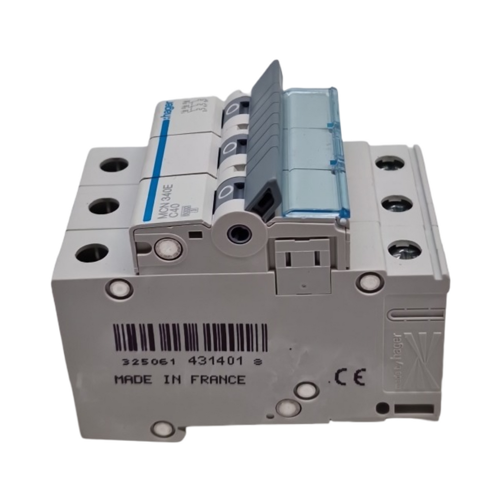 Hager MCN340E Leitungsschutzschalter 3-polig C 40A 6kA AC