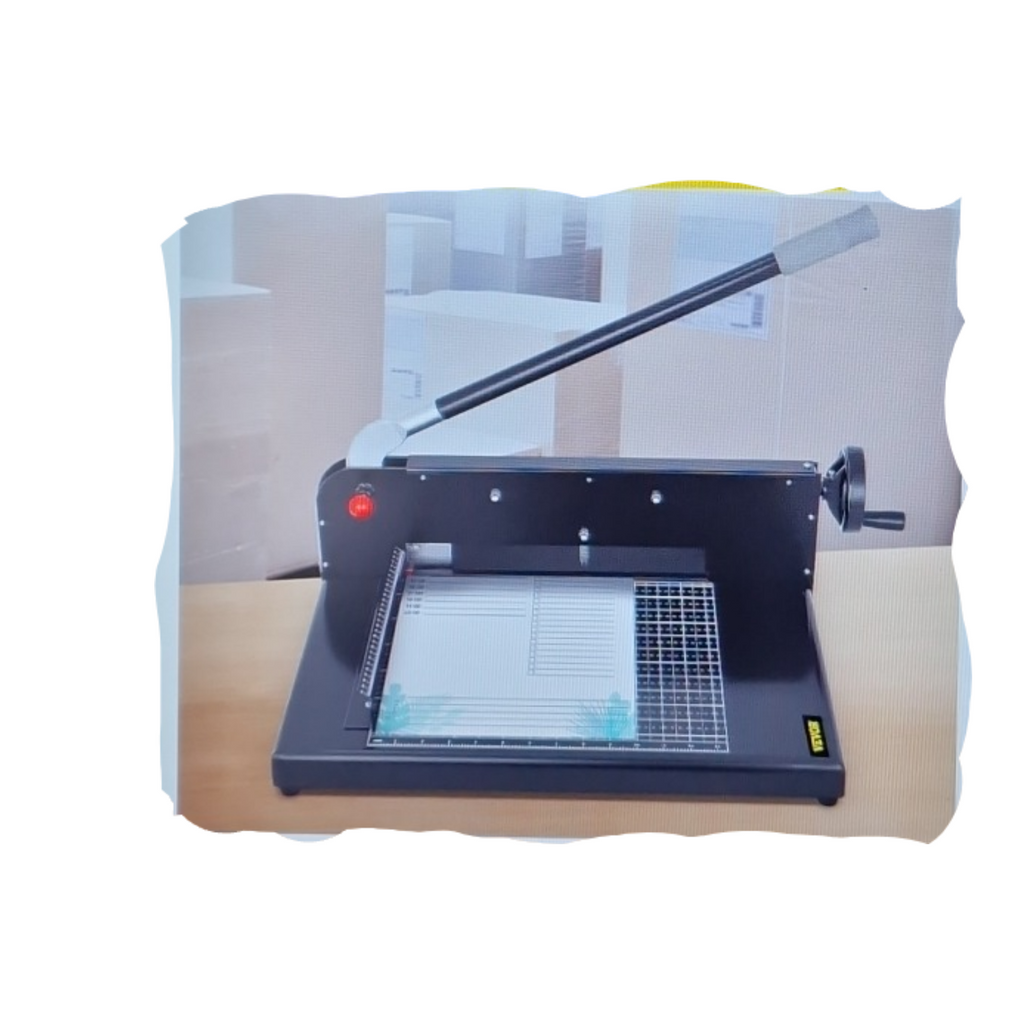 VEVOR Papierschneider A4 manuell robust stapelbar schwarz 30,5 cm
