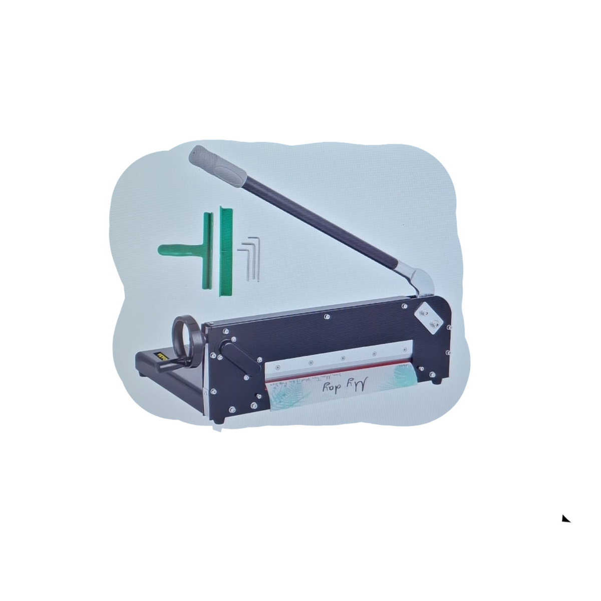 VEVOR Papierschneider A4 manuell robust stapelbar schwarz 30,5 cm