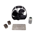 Forest Master Viking Advanced Ofenventilator 4-Blatt leistungsstark für Holzöfen und Kamine (Sa...