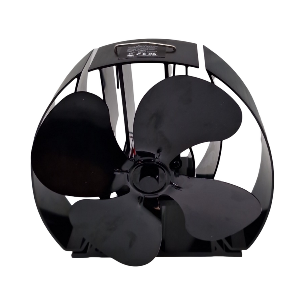 Forest Master Viking Advanced Ofenventilator 4-Blatt leistungsstark für Holzöfen und Kamine (Sa...