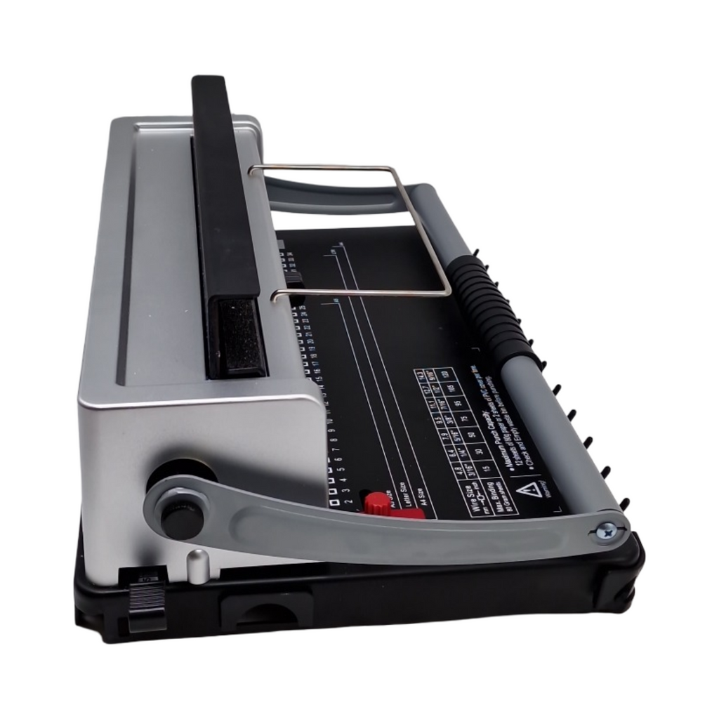 VEVOR Spiralbindegerät 34-Loch manuell für A4 A5 Letter 120 Blatt Ringbindung