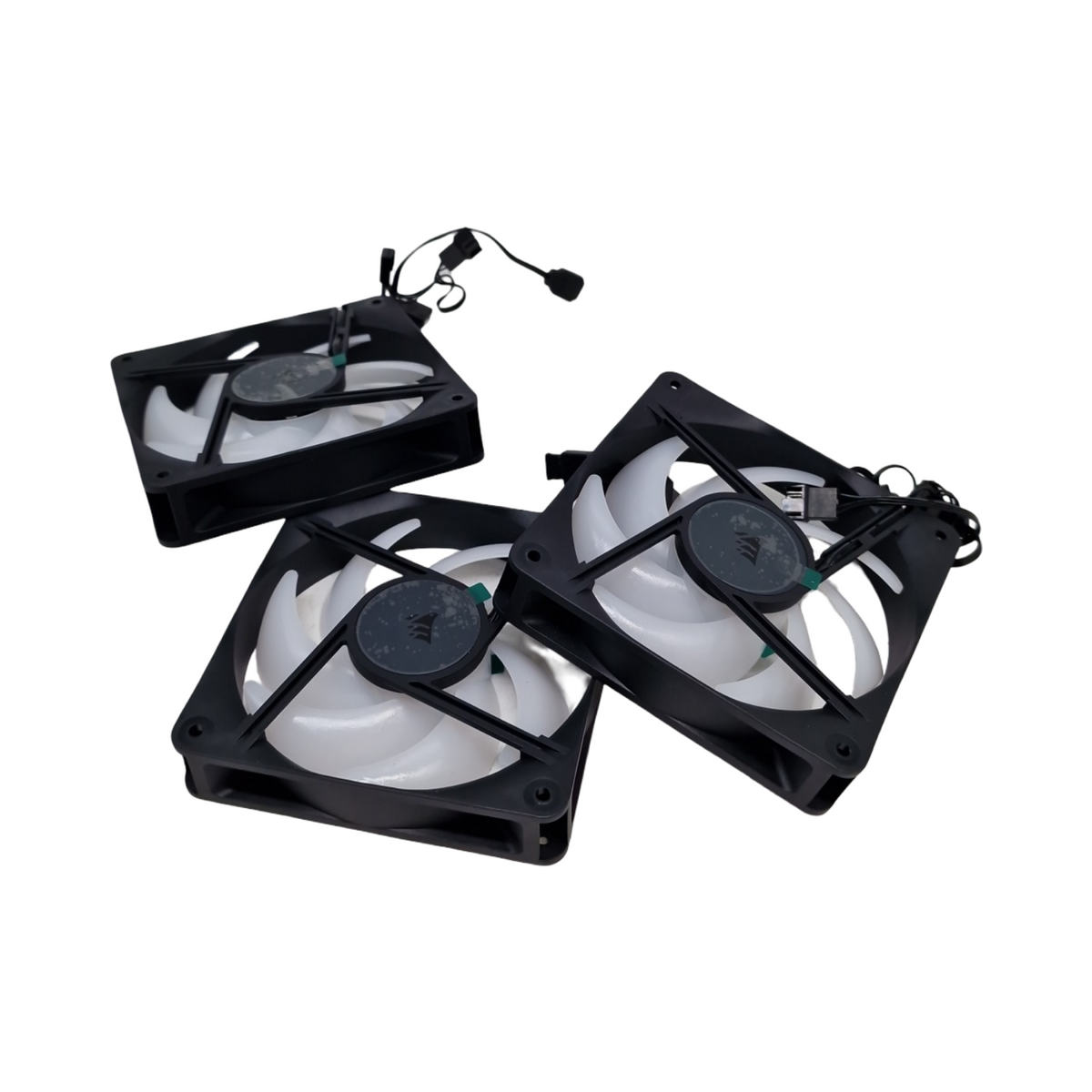 CORSAIR RS120-R Gehäuselüfter 120mm PWM RGB Inverser Rotor hohe statische Druckleistung