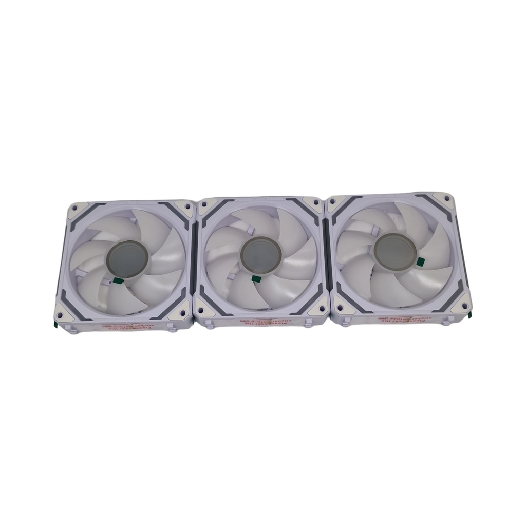 AsiaHorse COSMIQ PC Gehäuselüfter 120mm 3er Set ARGB Daisy Chain Infinity Mirror FDB 2000 RPM