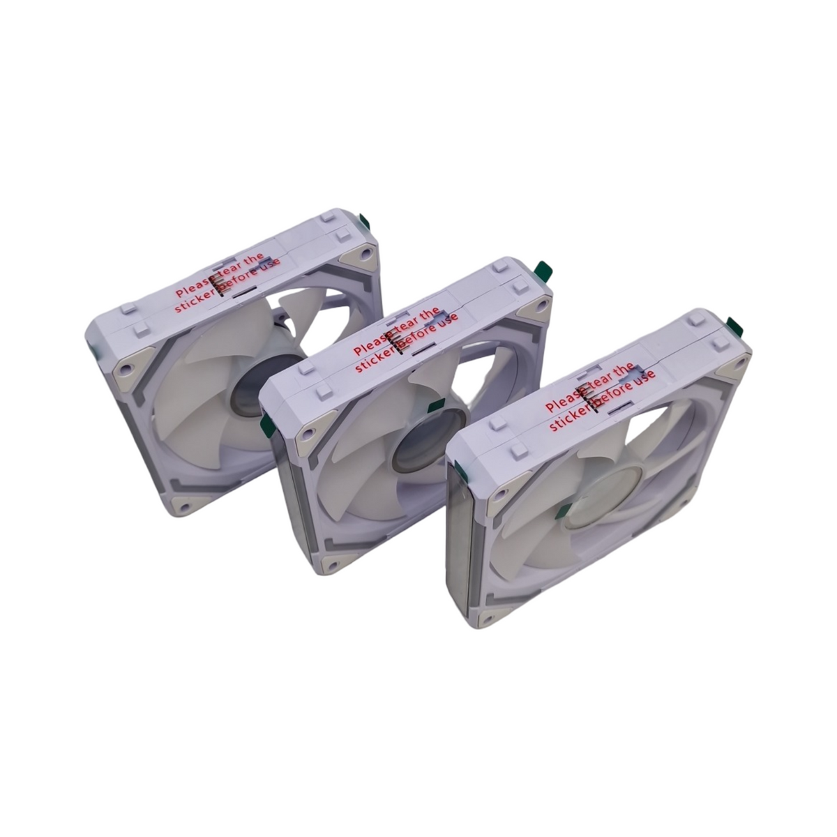 AsiaHorse COSMIQ PC Gehäuselüfter 120mm 3er Set ARGB Daisy Chain Infinity Mirror FDB 2000 RPM