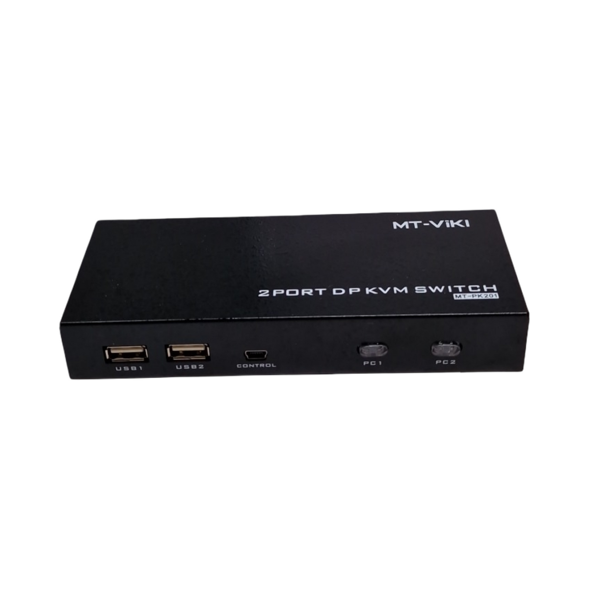 KALEA-INFORMATIQUE KVM-Switch DisplayPort automatisch für 2 PCs 4K 60Hz USB-Tastatur Maus mit Fernbedienung Netzteil K...