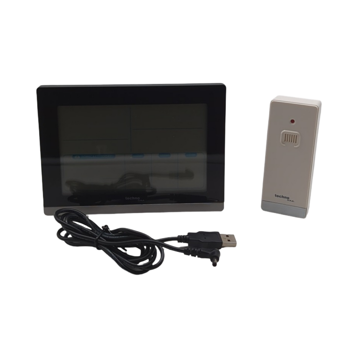 Technoline WD2100 Internetwetterstation Wetterdaten Display Smartphone Tablet App Direkt Wetter