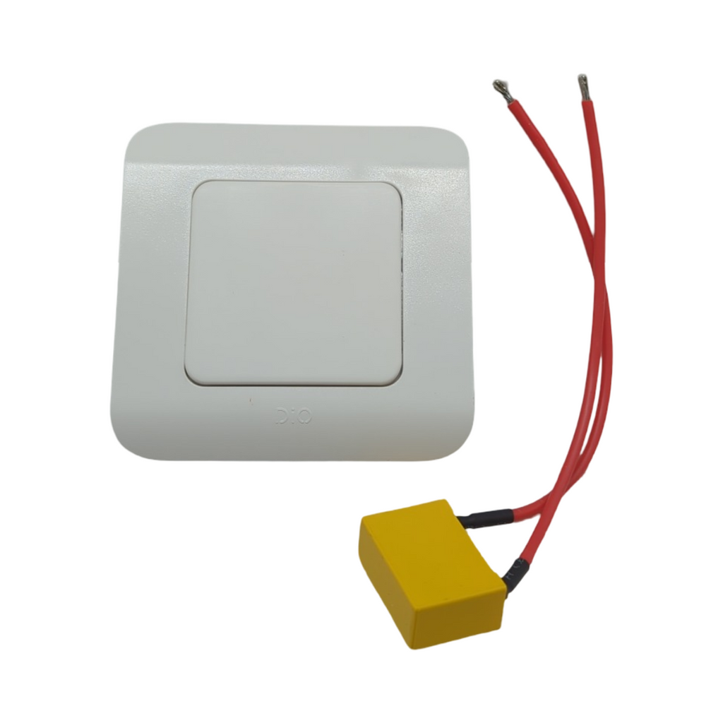 REV-LIGHT WLAN Lichtschalter ohne Neutralleiter kompatibel mit Alexa Google Home 433Mhz