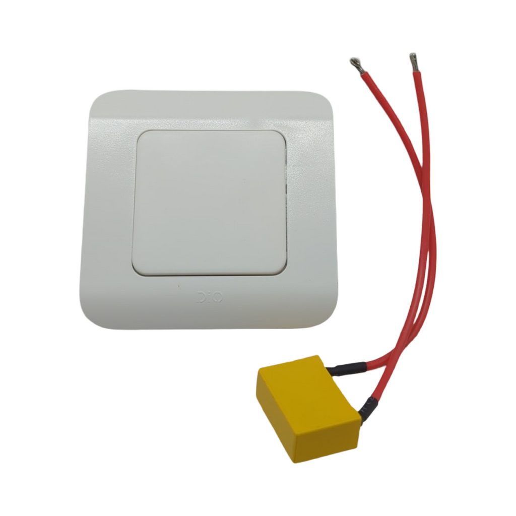 REV-LIGHT WLAN Lichtschalter ohne Neutralleiter kompatibel mit Alexa Google Home 433Mhz
