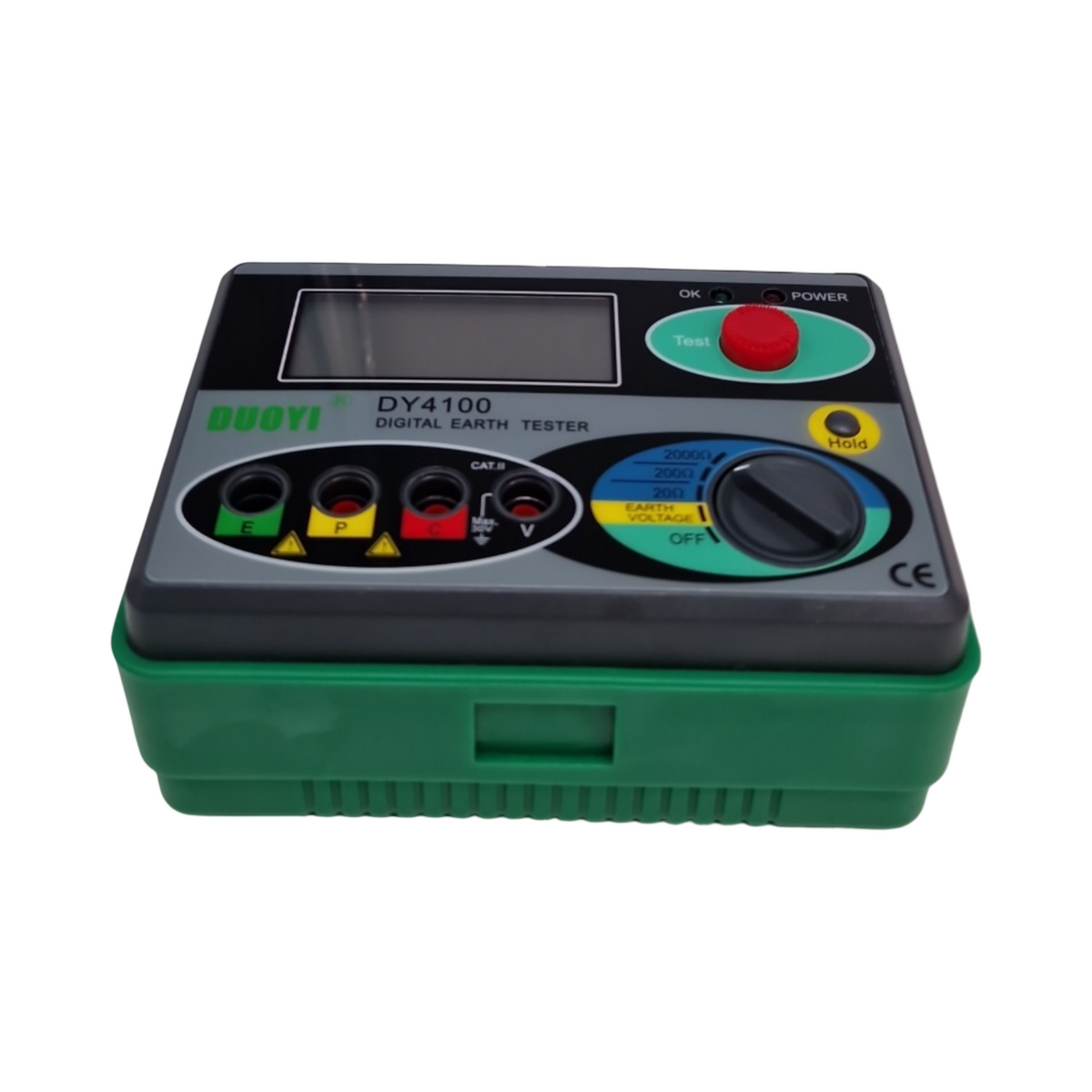 DY4100 Erdungswiderstandstester Digital Erde Tester 0-2000 Ohm