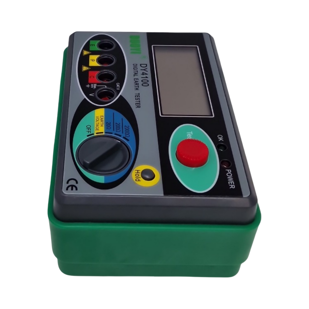 DY4100 Erdungswiderstandstester Digital Erde Tester 0-2000 Ohm