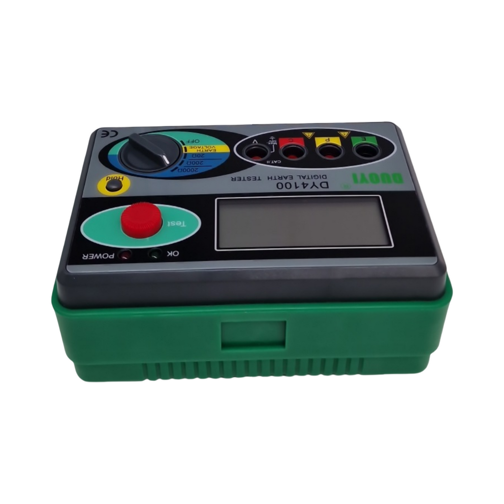DY4100 Erdungswiderstandstester Digital Erde Tester 0-2000 Ohm