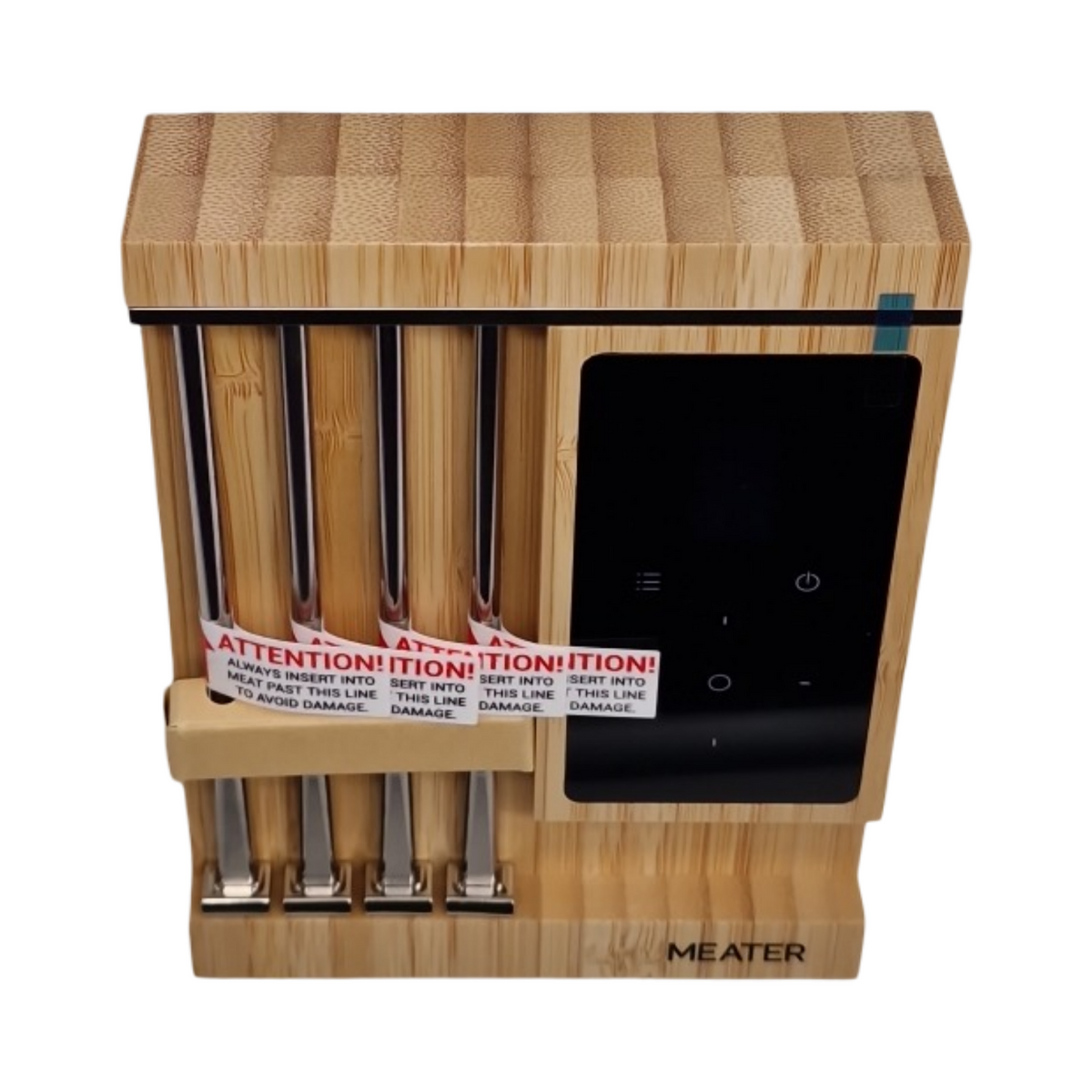 MEATER Pro XL WLAN-Fleischthermometer mit vier Multisensor Sonden für BBQ, Ofen, Grill
