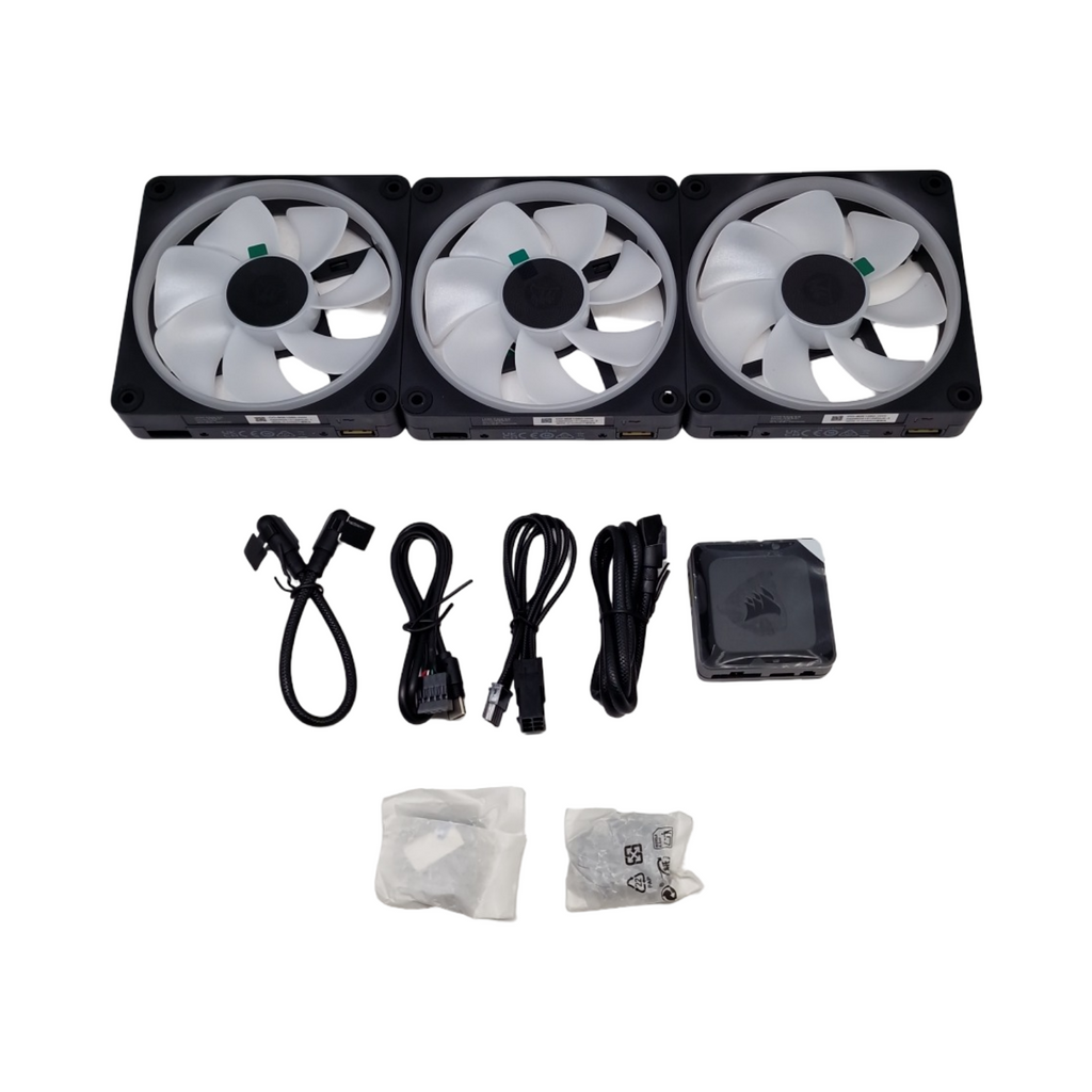 Corsair iCUE LINK LX120 RGB PWM-Lüfter 120mm Dual Light Loops Einzelpackung