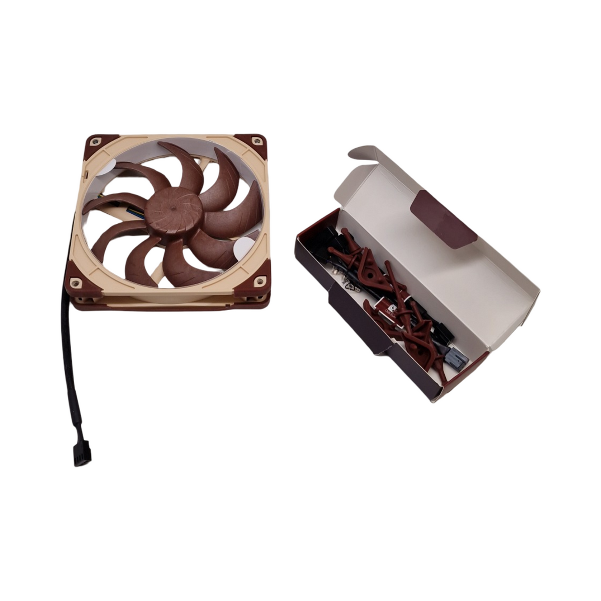 Noctua NF-A14x25 G2 PWM PC-Lüfter 140mm leise Premium 4-Pin Braun