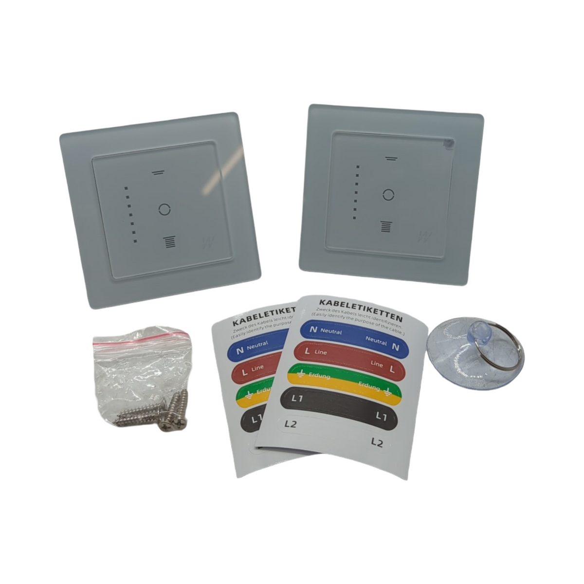 SMARTERCURRY WLAN Rollladenschalter Smart LED Jalousien Schalter Timer Kindersicherung kompatibel mit Echo Alexa
