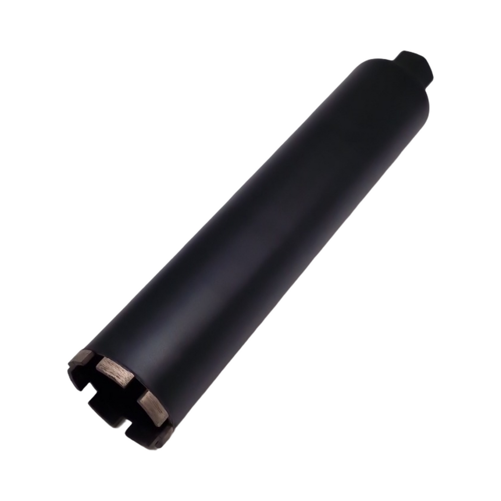 CPROSP Diamantbohrkrone 82mm 1¼ Zoll UNC für Beton, Stahlbeton, Mauerwerk, Stein Länge 420mm