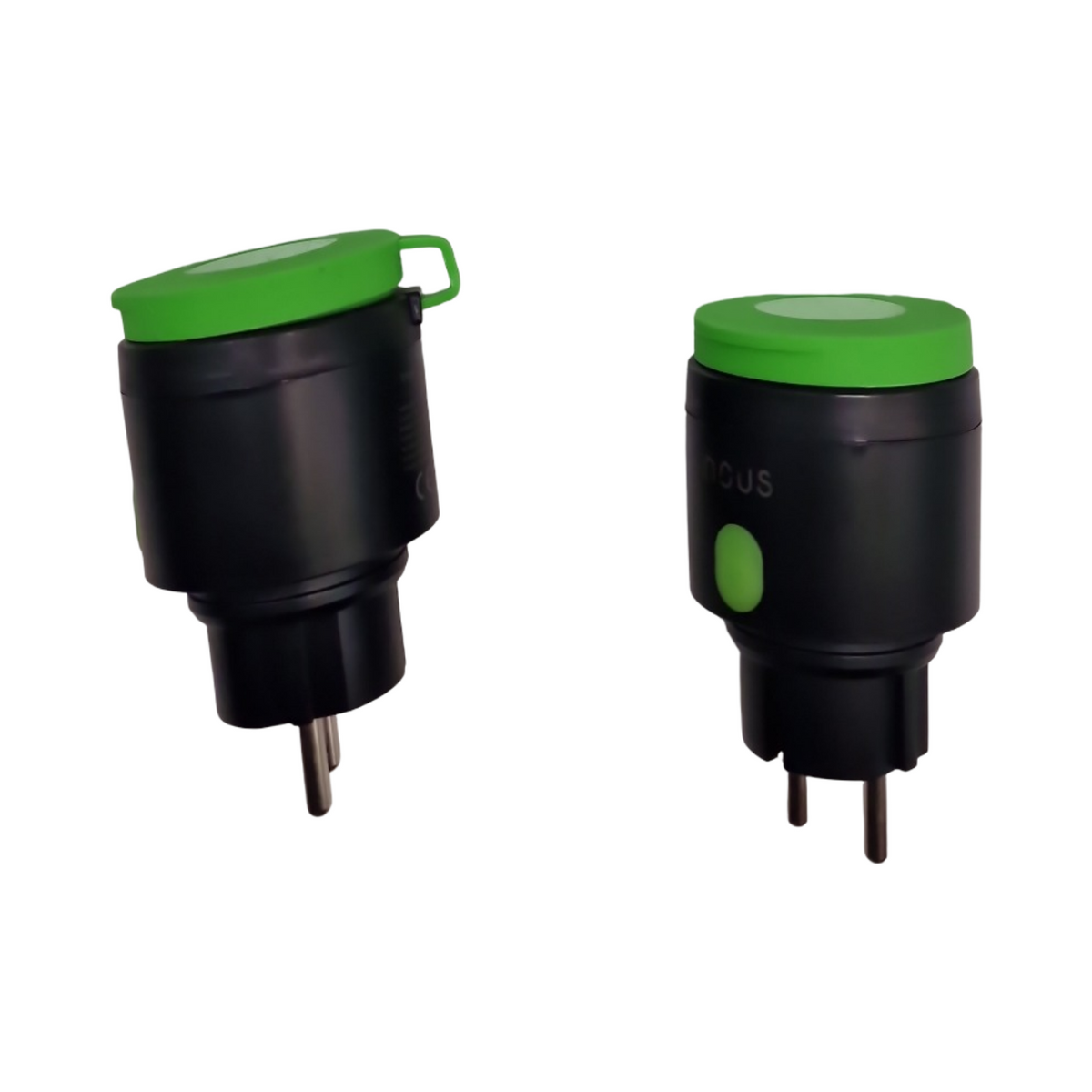 NOUS Tasmota Smart Outdoor Steckdose ESP32 WiFi 2,4GHz IP44 wasserdicht 16A mit Stromzähler Timer Alexa Google Home