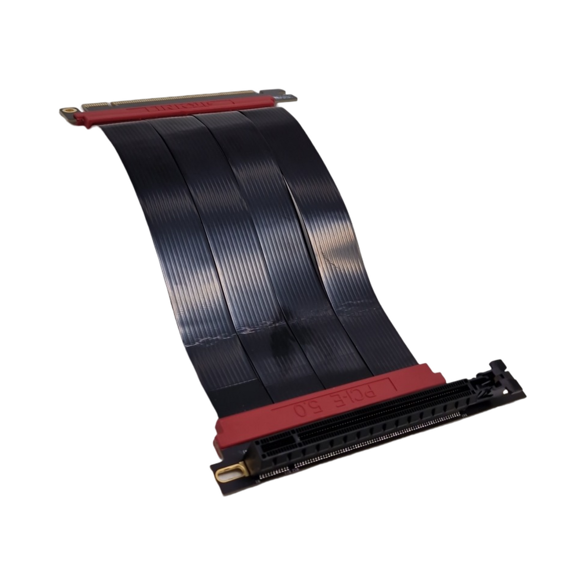 LINKUP AVA5 PCIe 5.0 Riser-Kabel x16 128GB/s Kompatibel RTX5090 RX9070 PCIe 4.0 WRX80 WRX90E Rechter Winkel