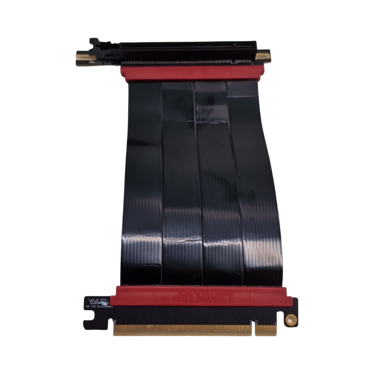 LINKUP AVA5 PCIe 5.0 Riser-Kabel x16 128GB/s Kompatibel RTX5090 RX9070 PCIe 4.0 WRX80 WRX90E Rechter Winkel
