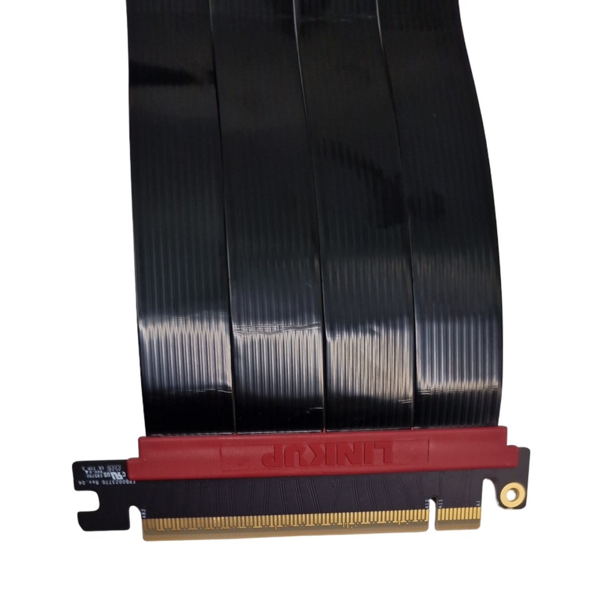 LINKUP AVA5 PCIe 5.0 Riser-Kabel x16 128GB/s Kompatibel RTX5090 RX9070 PCIe 4.0 WRX80 WRX90E Rechter Winkel