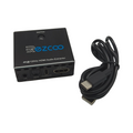 HDMI 2.1 Audio Extractor 4K 120Hz VRR ALLM ARC SPDIF Optisch Stereo Switch 2 in 1 Ausgang