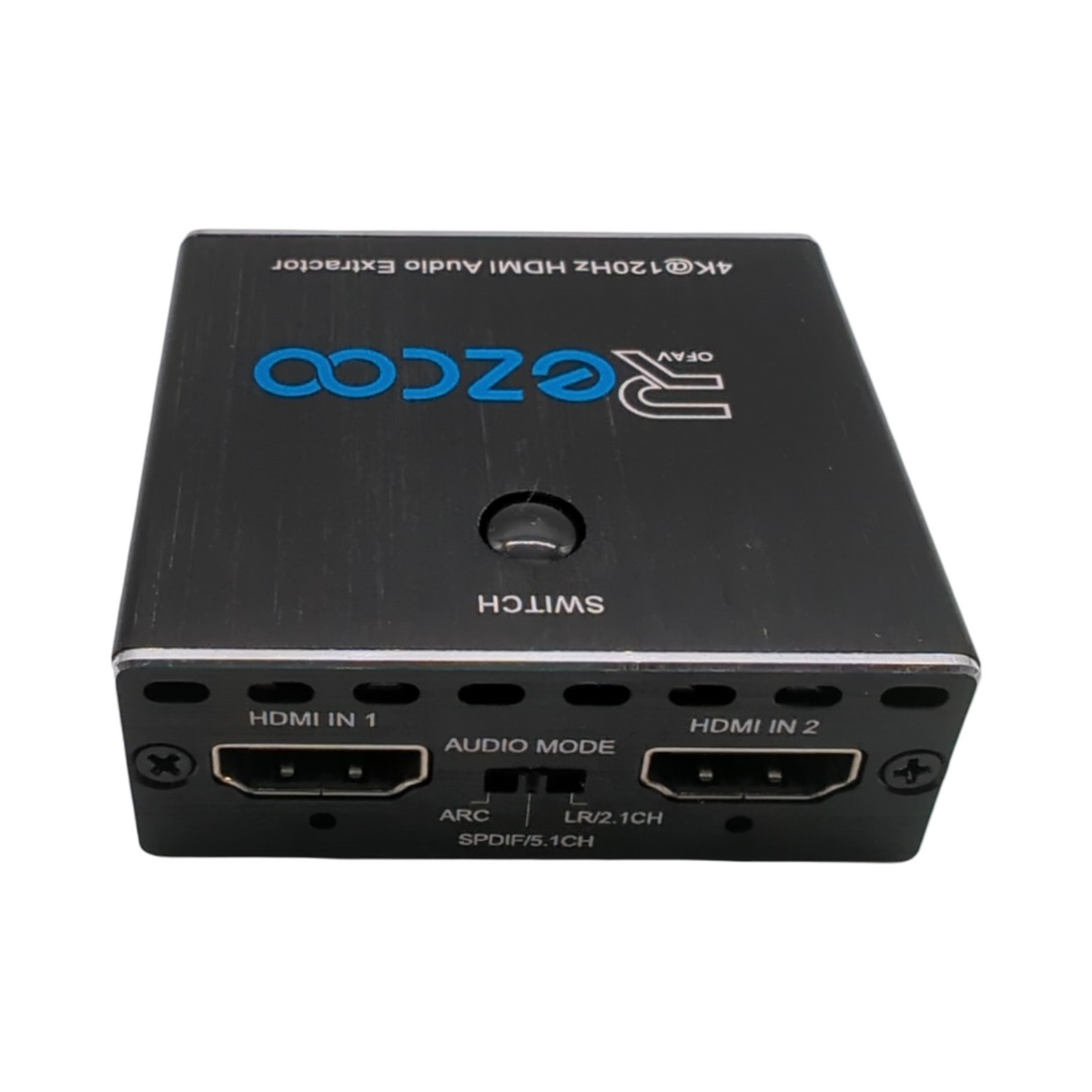 HDMI 2.1 Audio Extractor 4K 120Hz VRR ALLM ARC SPDIF Optisch Stereo Switch 2 in 1 Ausgang