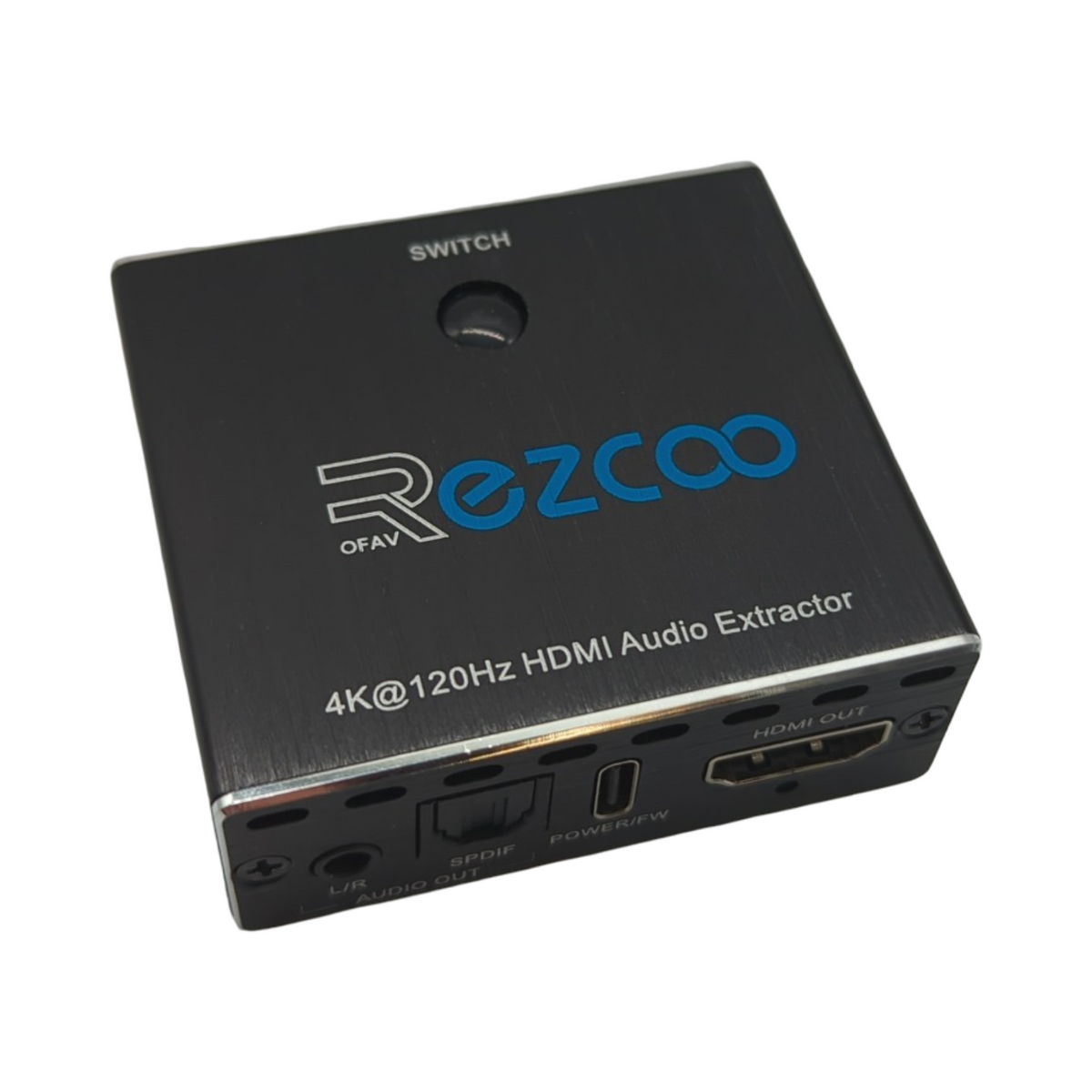 HDMI 2.1 Audio Extractor 4K 120Hz VRR ALLM ARC SPDIF Optisch Stereo Switch 2 in 1 Ausgang