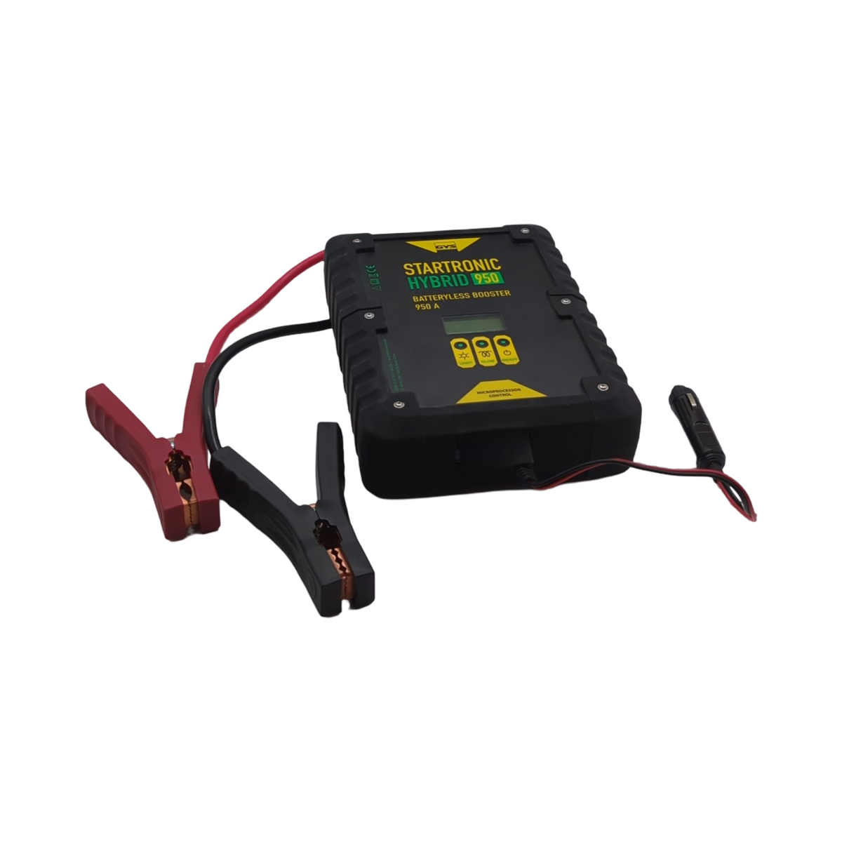 GYS Startronic Hybrid 950 Booster Superkondensatoren 12V mit Kabeln Steckern für Zigarettenanzünder