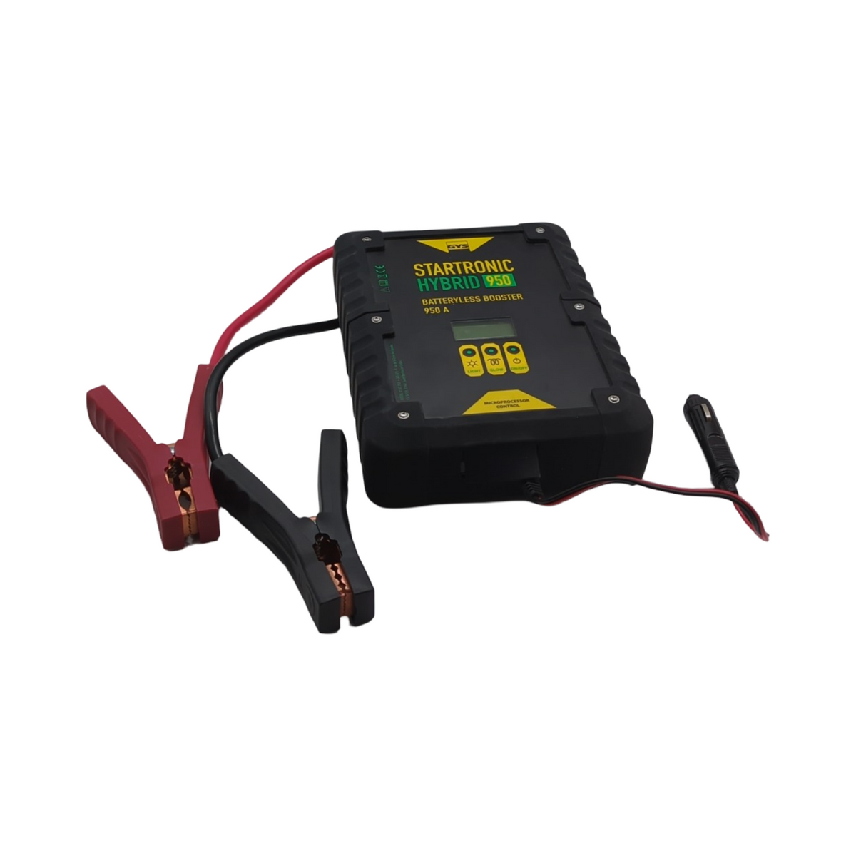 GYS Startronic Hybrid 950 Booster Superkondensatoren 12V mit Kabeln Steckern für Zigarettenanzünder