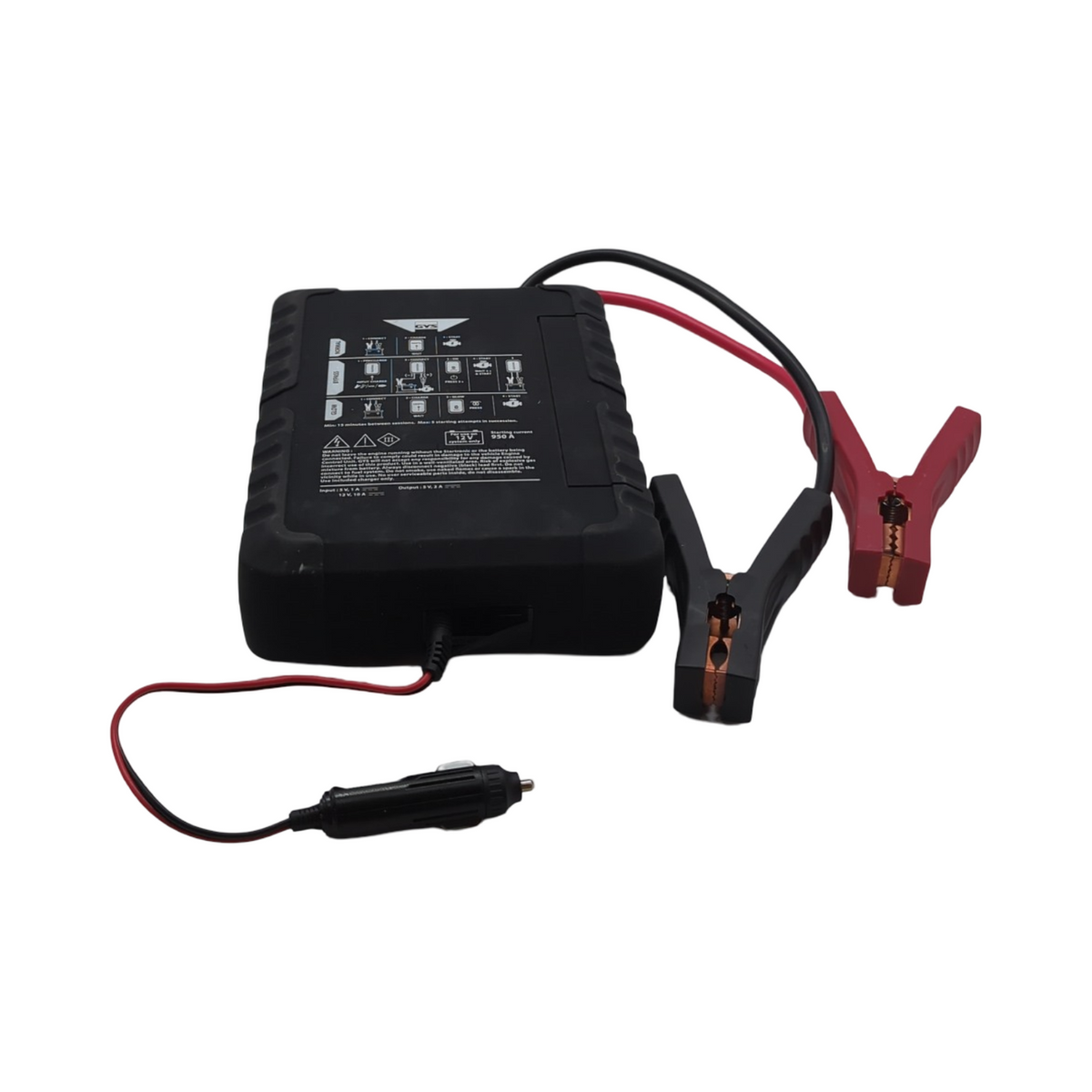 GYS Startronic Hybrid 950 Booster Superkondensatoren 12V mit Kabeln Steckern für Zigarettenanzünder