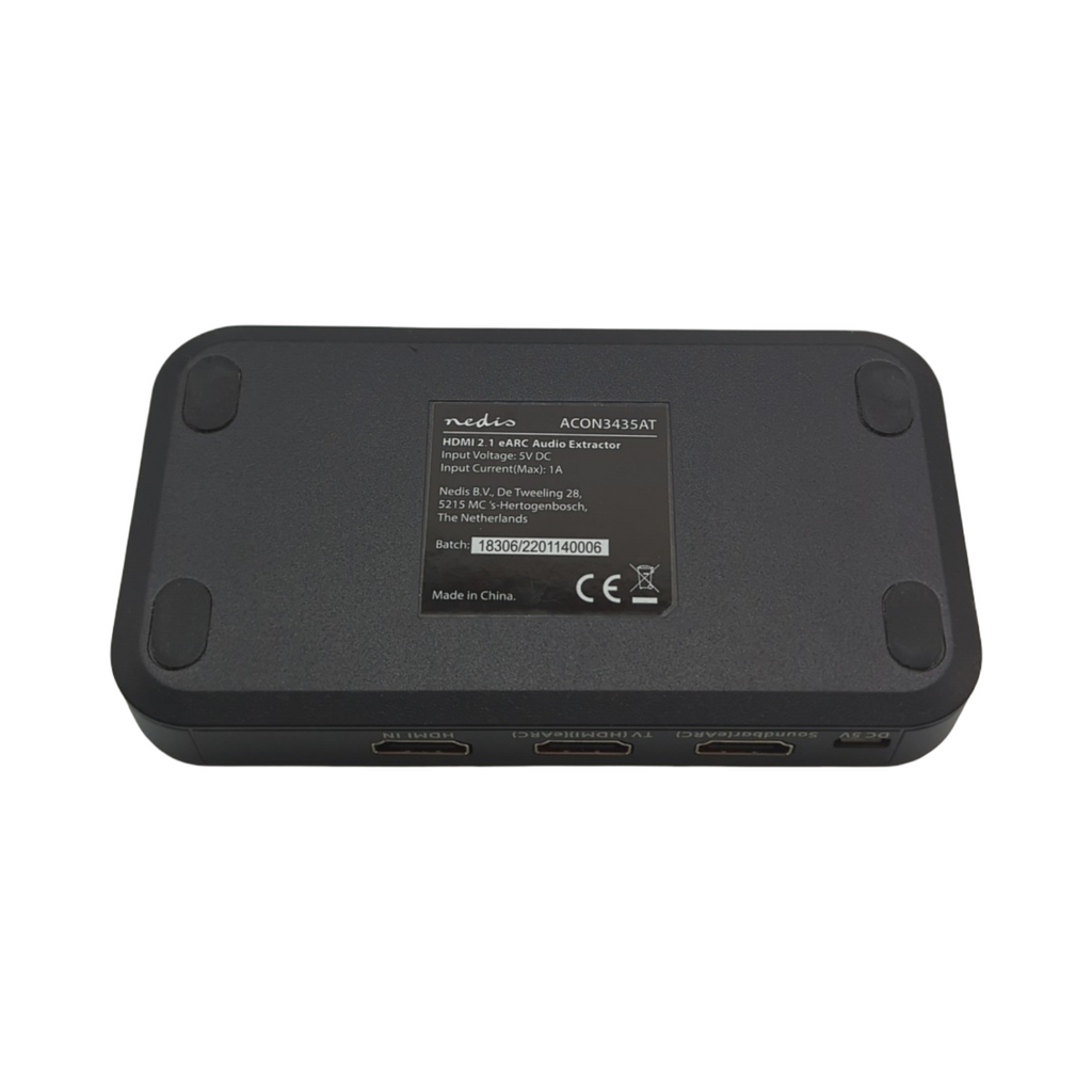 Nedis Audio Digital Konverter 2 Wege HDMI Eingang Ausgang eARC Automatisch