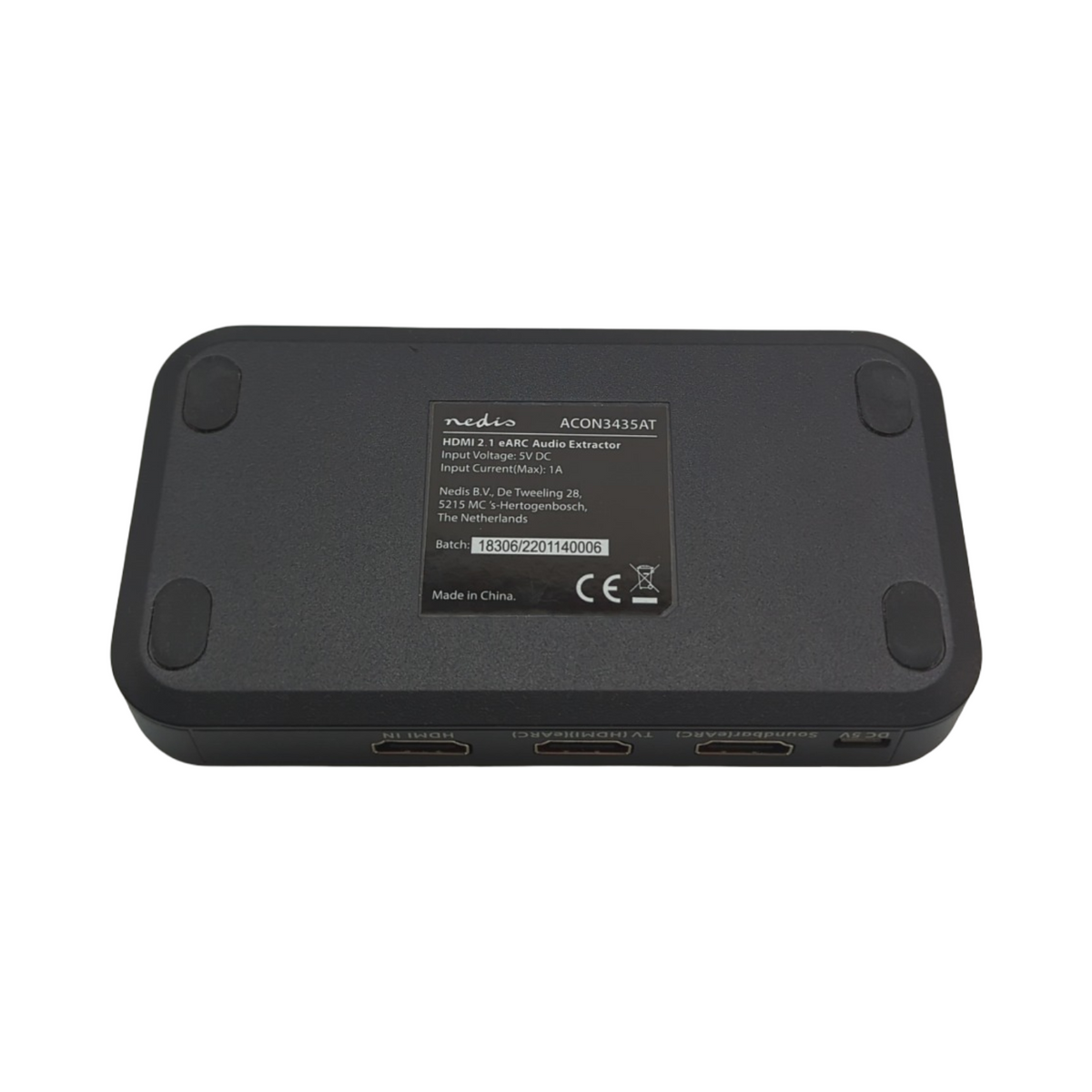 Nedis Audio Digital Konverter 2 Wege HDMI Eingang Ausgang eARC Automatisch