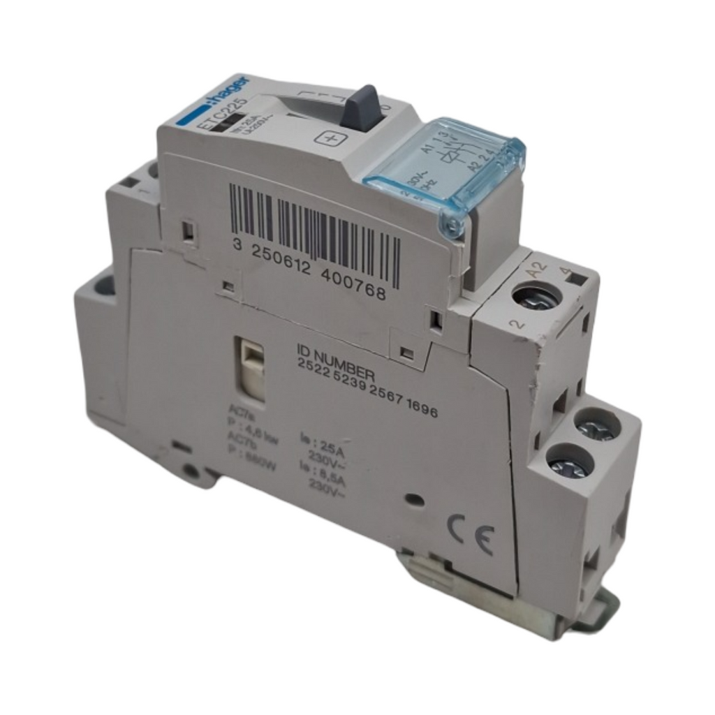 Hager ETC225 Stromstoßschalter 2-polig 25A 230V