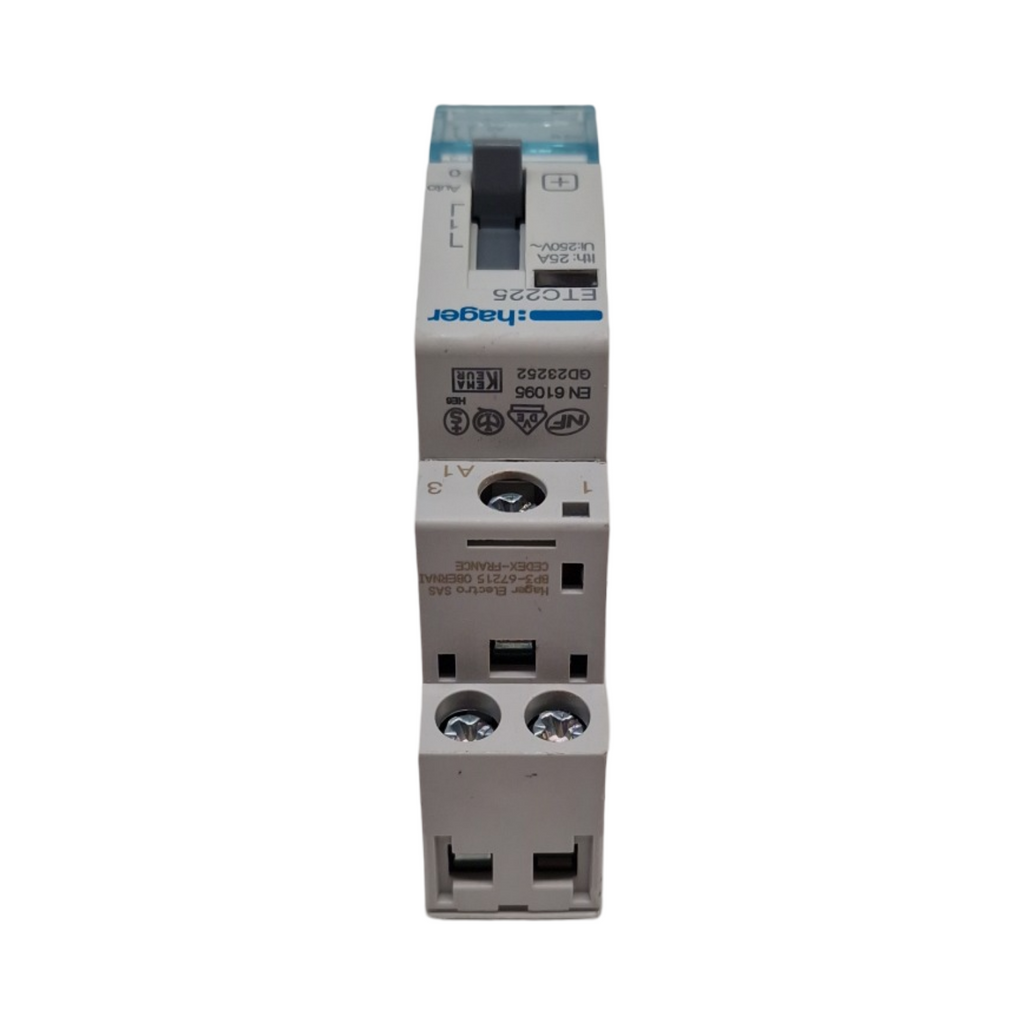 Hager ETC225 Stromstoßschalter 2-polig 25A 230V