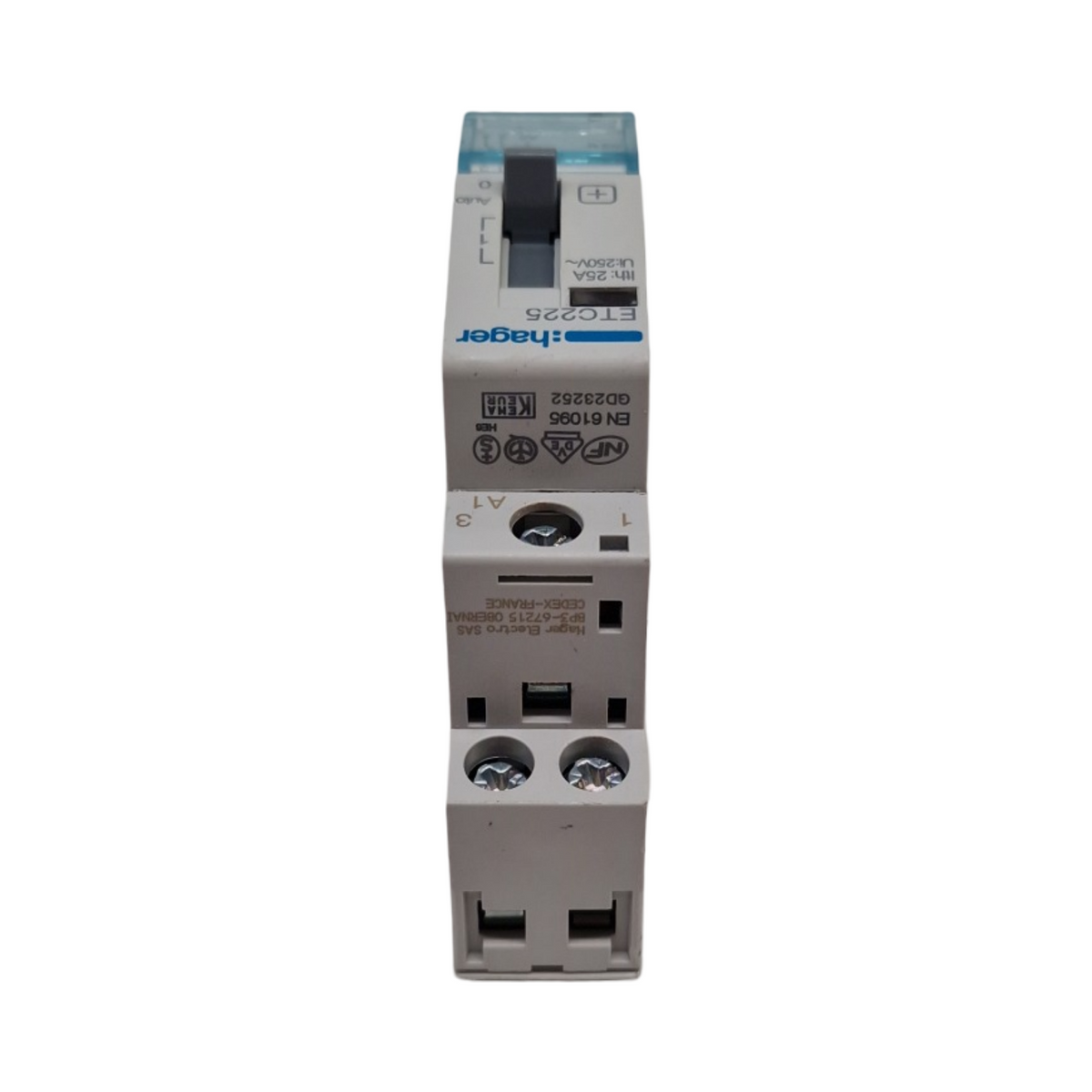Hager ETC225 Stromstoßschalter 2-polig 25A 230V