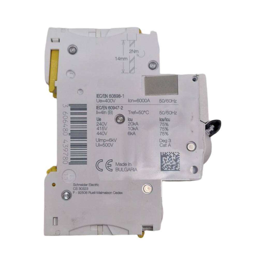 Acti9 iC60N Leitungsschutzschalter 2-polig 10A B-Charakteristik 6kA 10kA