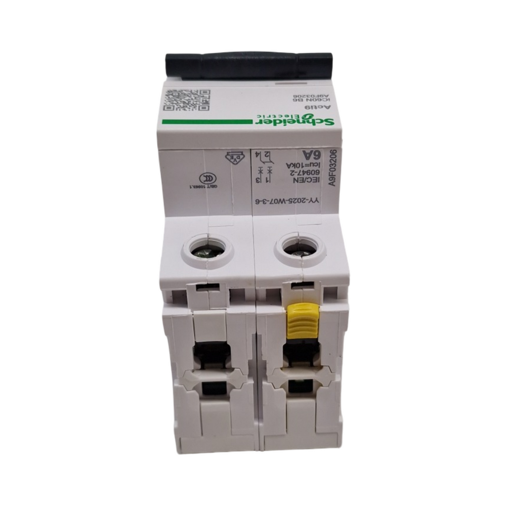 Acti9 iC60N Leitungsschutzschalter 2-polig 10A B-Charakteristik 6kA 10kA