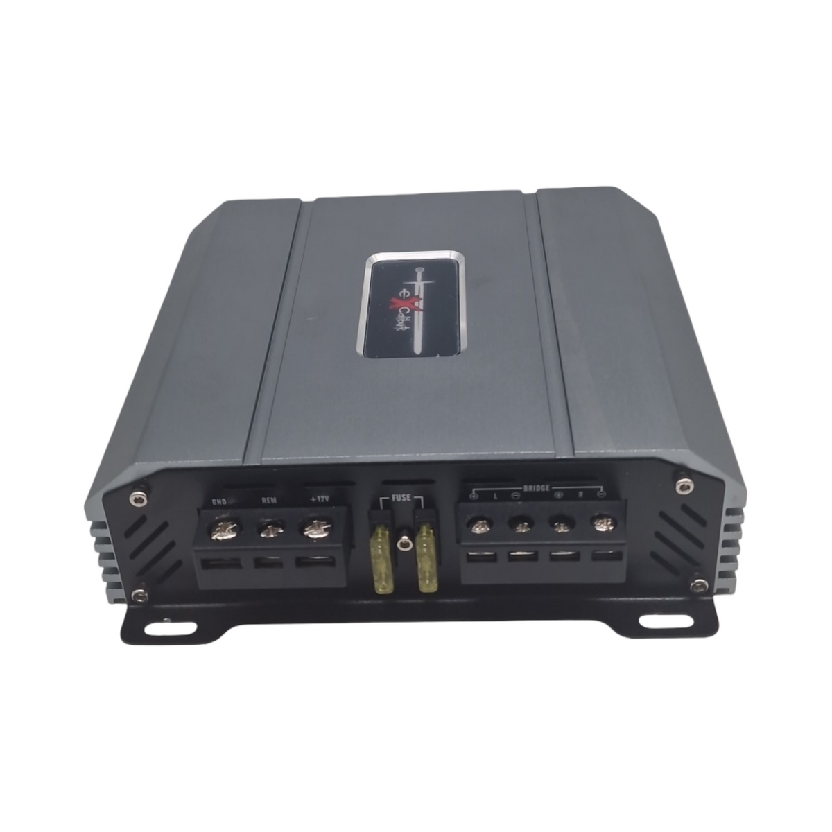 Excalibur X275.2 Auto Verstärker 2 Kanal HiFi Stereo 1300 Watt Bass-Boost 12 dB Variable Frequenz Mini-Endstufe