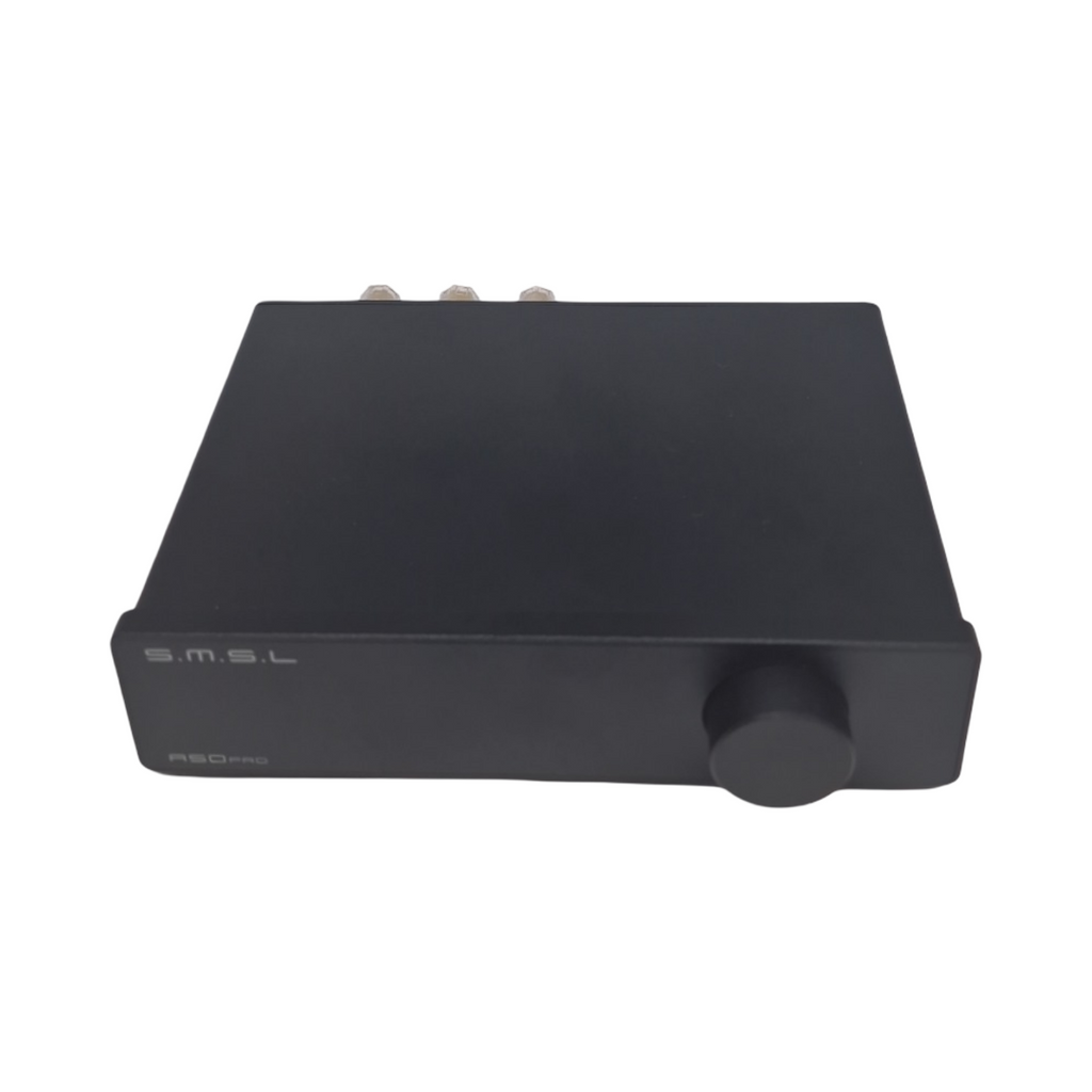 S.M.S.L A50 PRO HiFi-Leistungsverstärker 2.1-Kanal Bluetooth 5.0 USB HDMI AUX Hoch-/Tiefpassfilter Infineon MA12070P